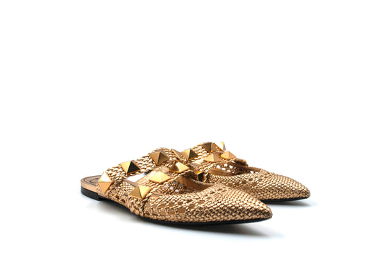 Valentino Rock Studded Flats