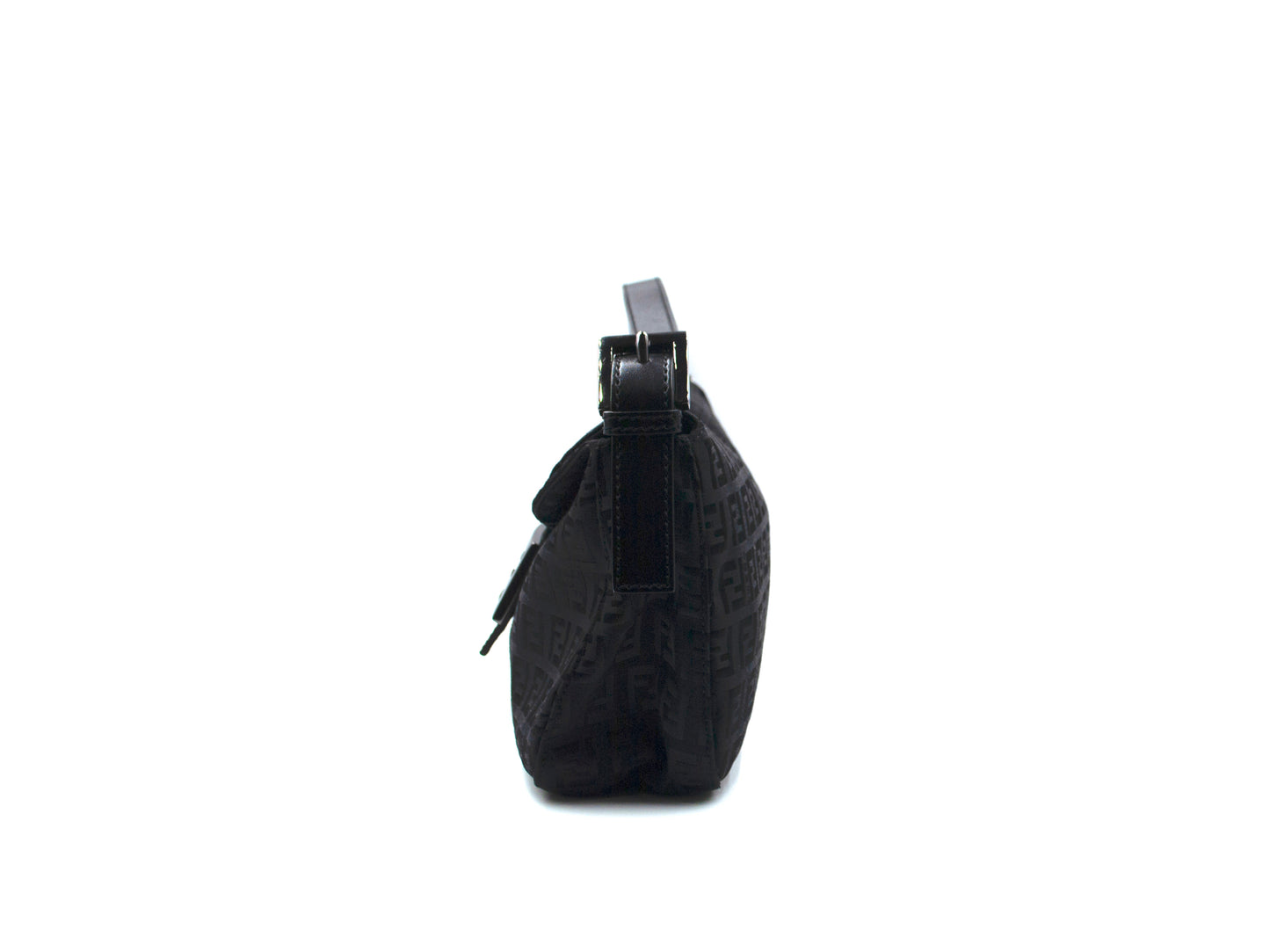 Fendi Baguette Canvas Black Regular 26cm