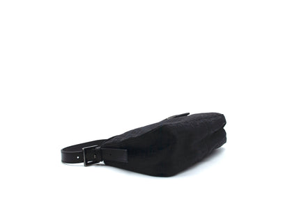 Fendi Baguette Canvas Black Regular 26cm