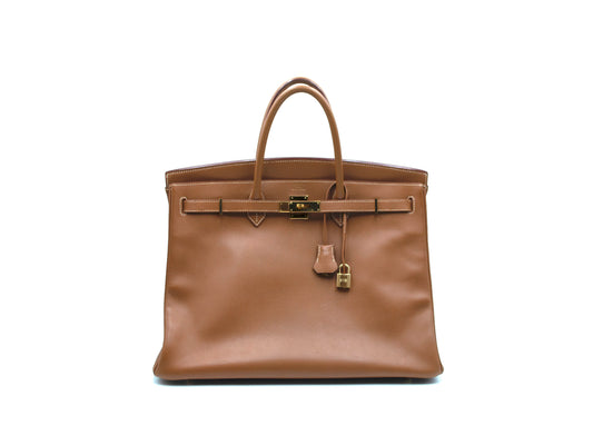 Hermes Birkin 40 Gold Men's Unisex