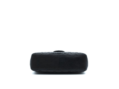 Chanel Jumbo Black Caviar Classic Single Flap