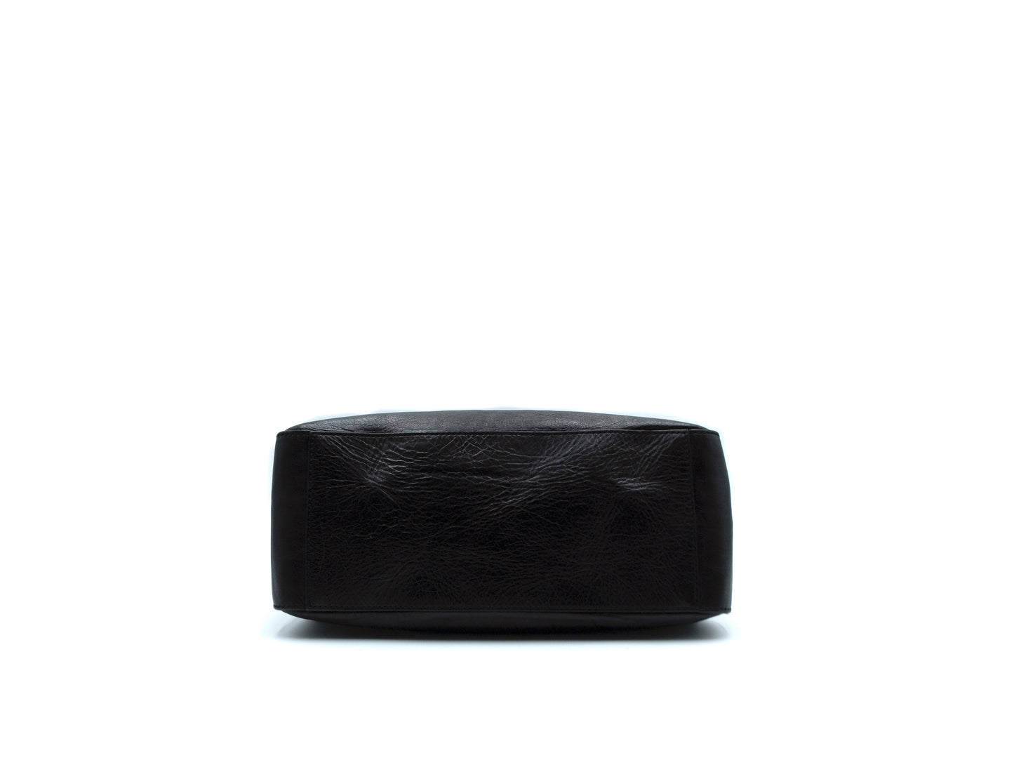 Fendi Black Leather Tote Handbag