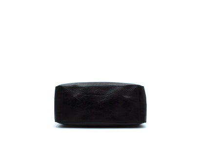 Fendi Black Leather Tote Handbag