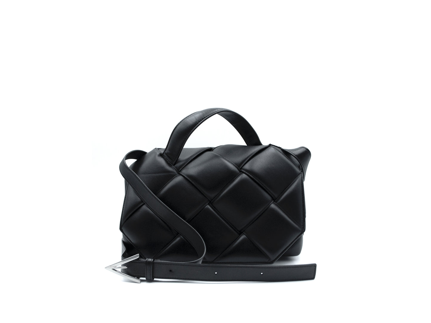 Bottega Veneta Padded Cassette Handle Black Unisex