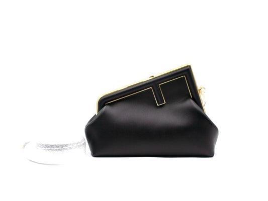 Fendi First Small Clutch Black