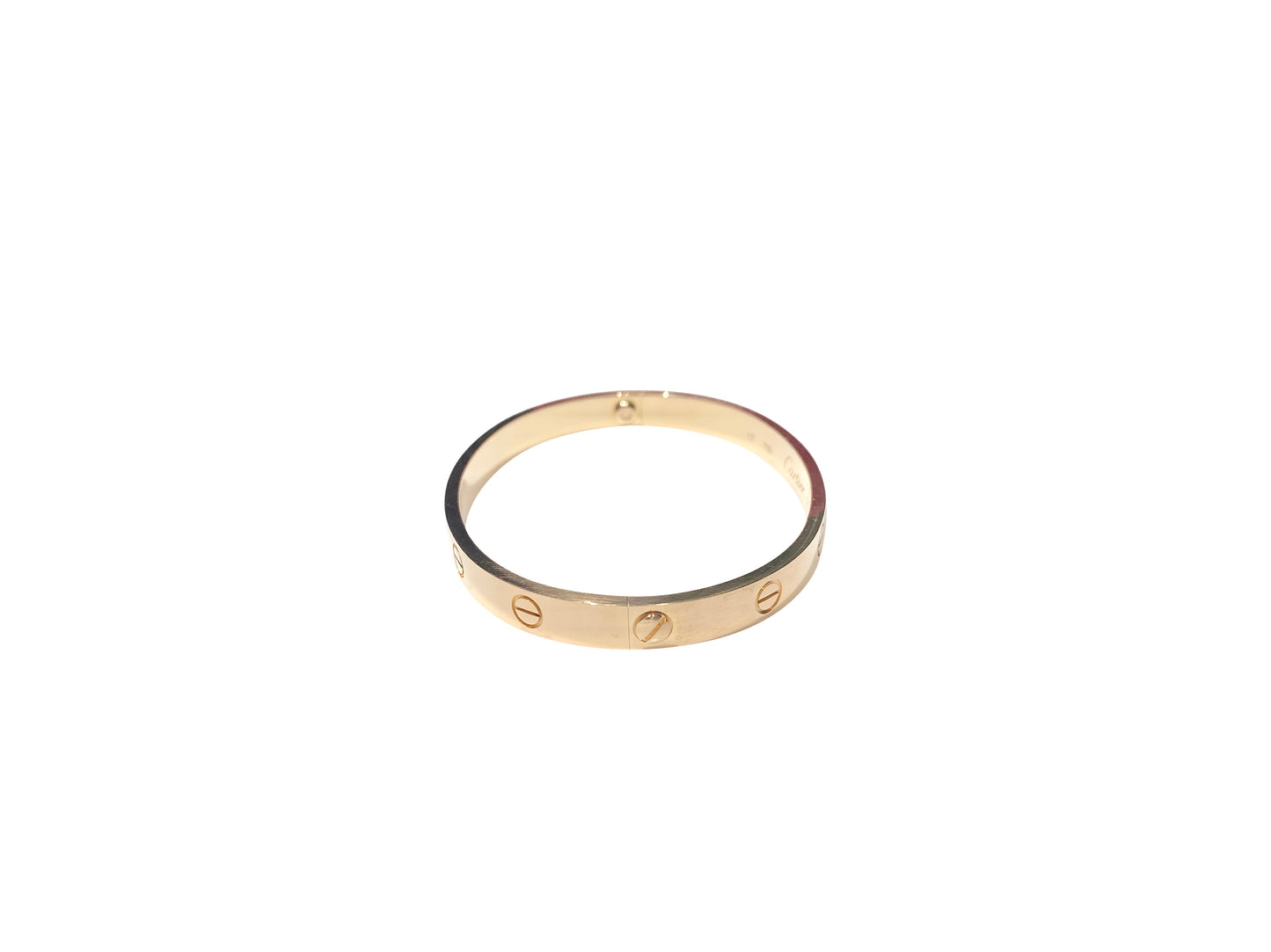 Cartier Love 17 Bracelet Rose Gold
