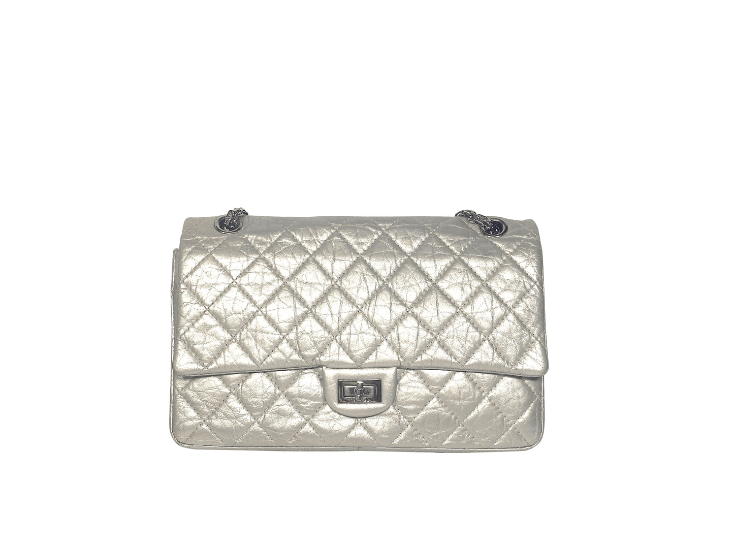 Chanel 2.55 Reissue 227 Pearlescent Light Gold