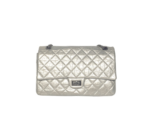 Chanel 2.55 Reissue 227 Pearlescent Light Gold