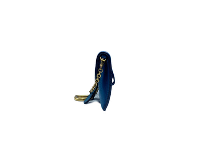 Christian Dior Mini Chain Saddle Wallet