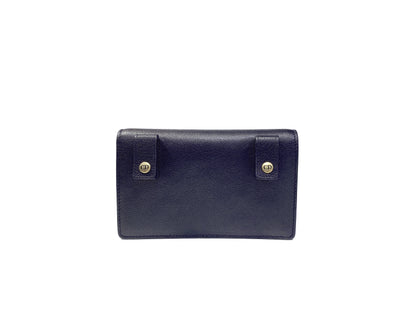Christian Dior Saddle Woc Black Chain Bag With Waist Belt