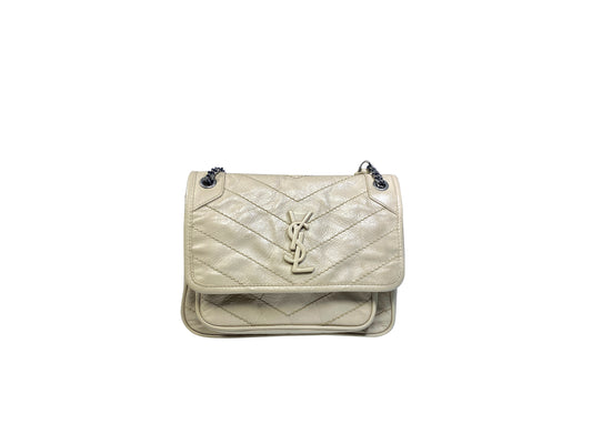 Yves Saint Laurent YSL Quilted Crinkled Niki Baby