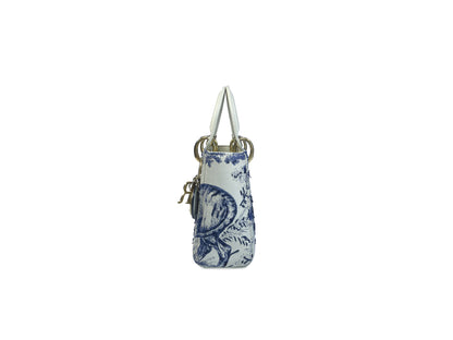 Christian Dior Mini Lady Dior Toile De Joey Embroidery