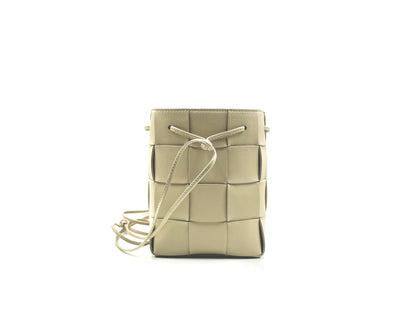 Bottega Veneta Cassette Bucket Travertine