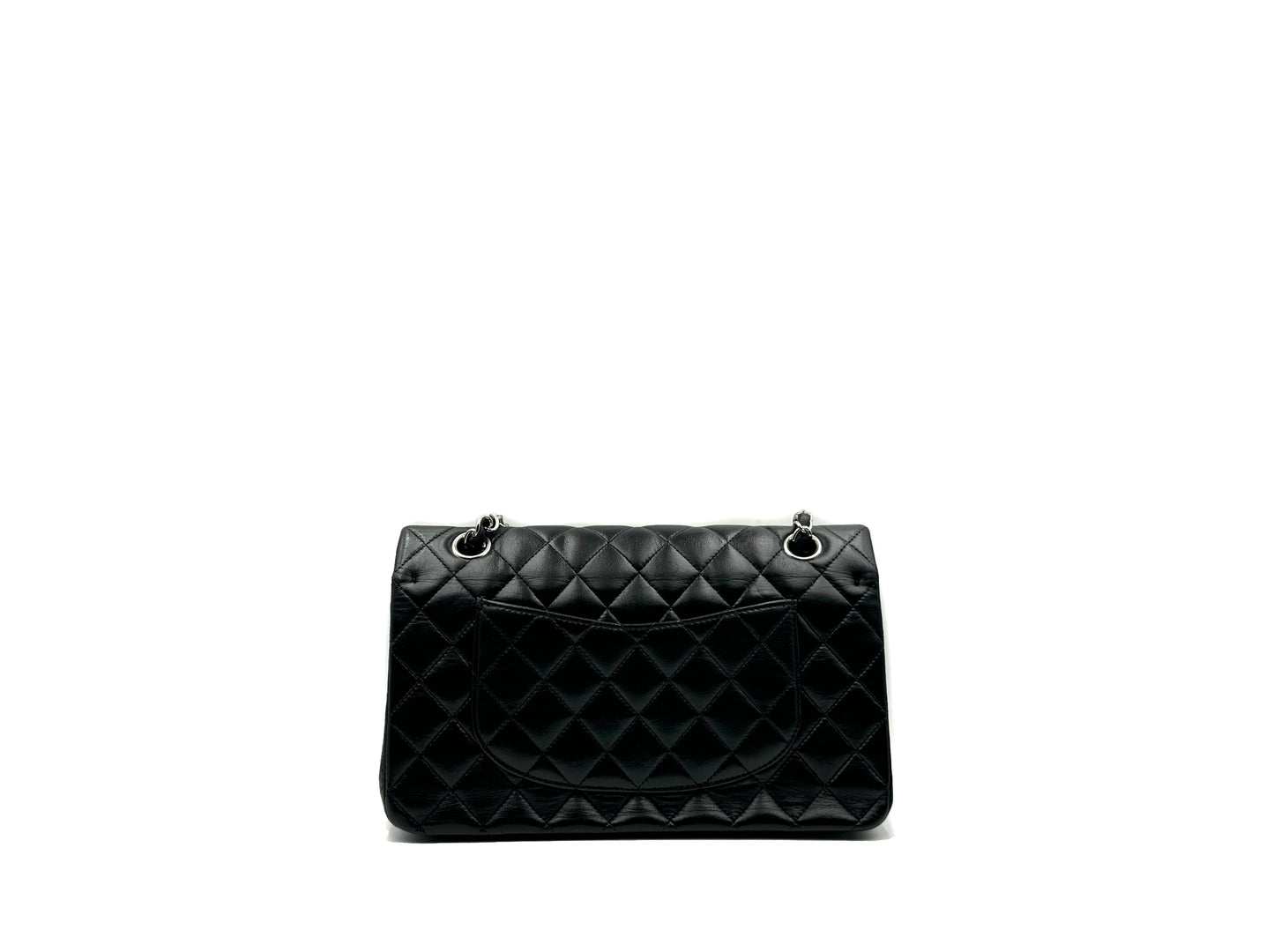 Chanel Classic Double Flap Medium Black Lambskin