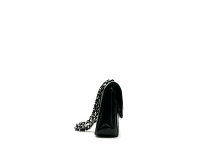 Chanel Classic Double Flap Medium Black Lambskin