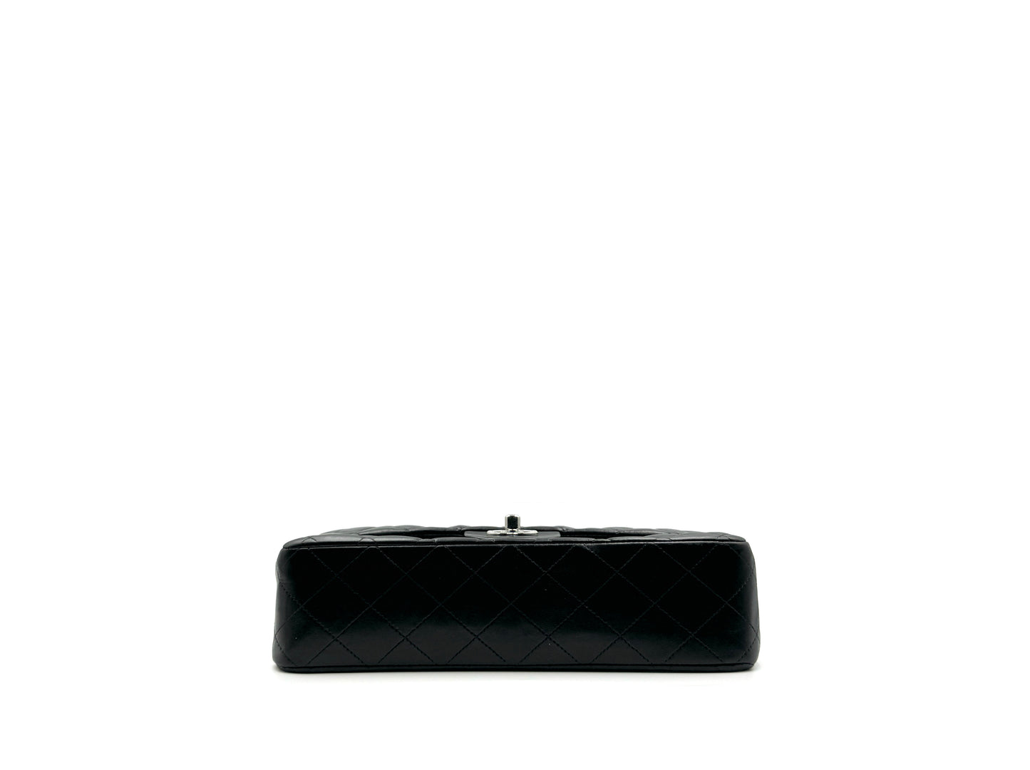 Chanel Classic Double Flap Medium Black Lambskin