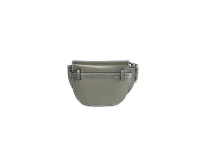 Loewe Gate Mini Crossbody Bag Dark Green