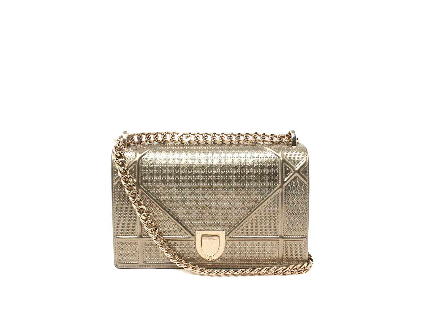 Christian Dior Diorama Gold Medium