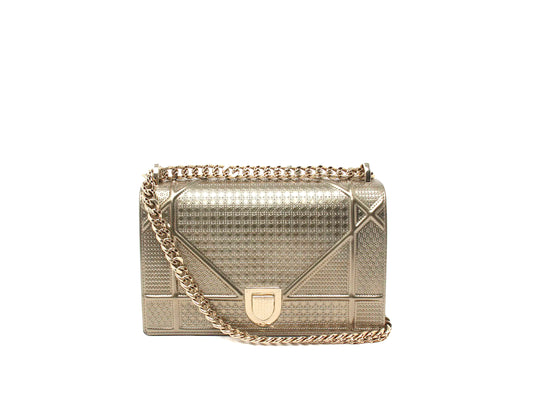 Christian Dior Diorama Gold Medium