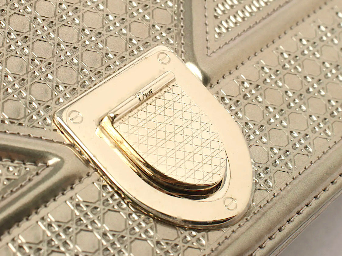 Christian Dior Diorama Gold Medium