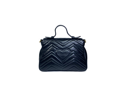 Gucci GG Marmont Top Handle Medium Black
