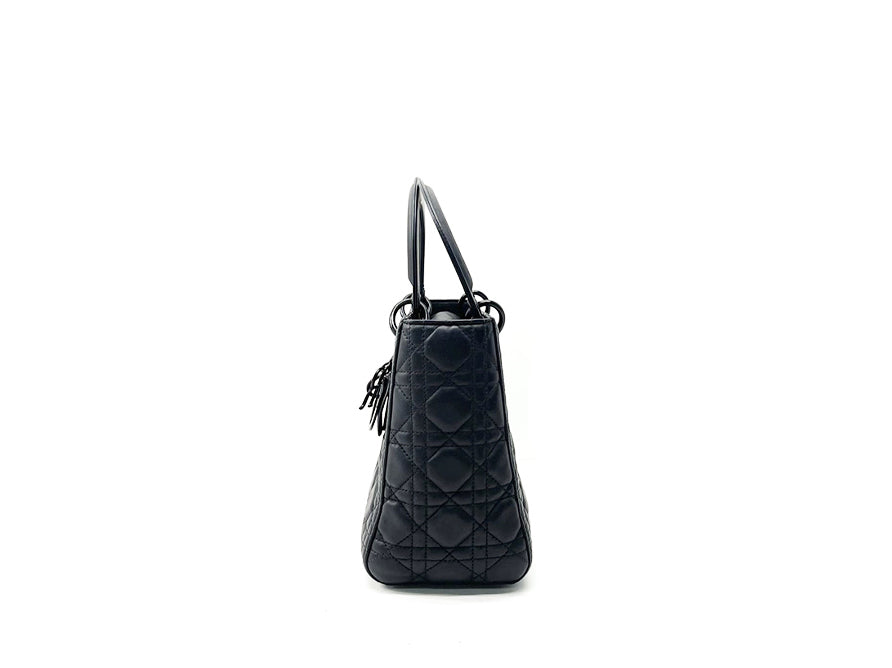 Christian Dior Lady Dior So Black Medium