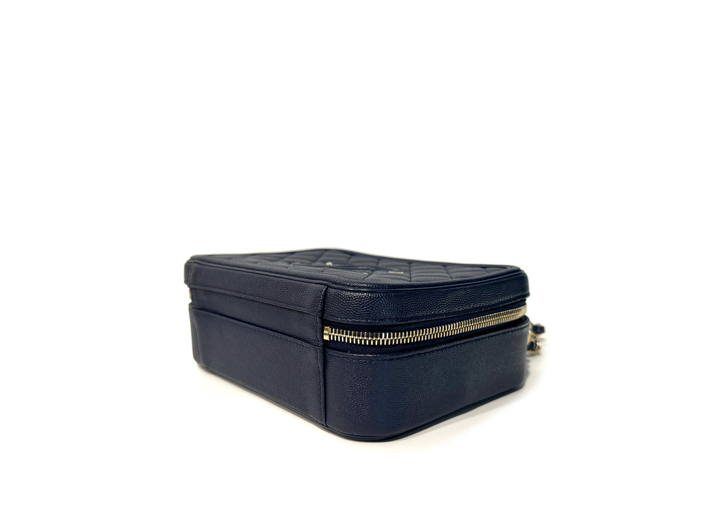 Chanel Caviar Vanity Filigree Camera Bag Medium
