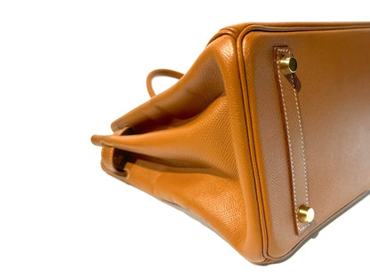 Hermes Birkin 30 Gold Square B