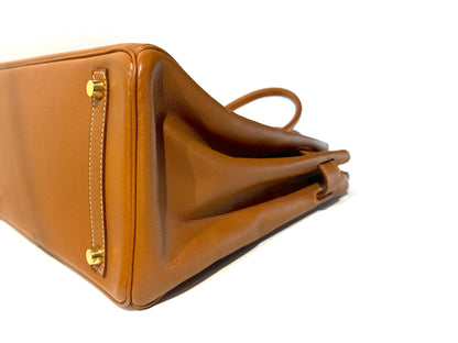 Hermes Birkin 30 Gold Square B