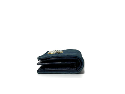 Gucci Marmont Denim Compact Wallet