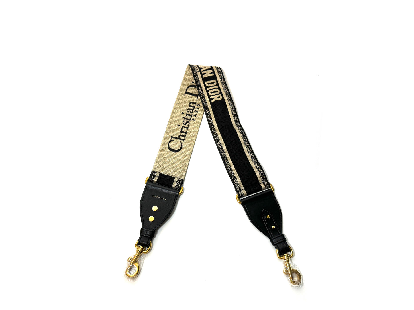 Christian Dior Shoulder Strap Oblique Navy