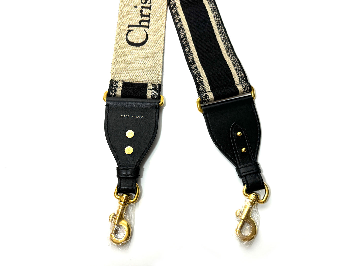 Christian Dior Shoulder Strap Oblique Navy
