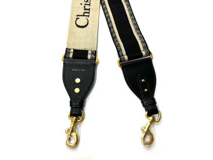 Christian Dior Shoulder Strap Oblique Navy