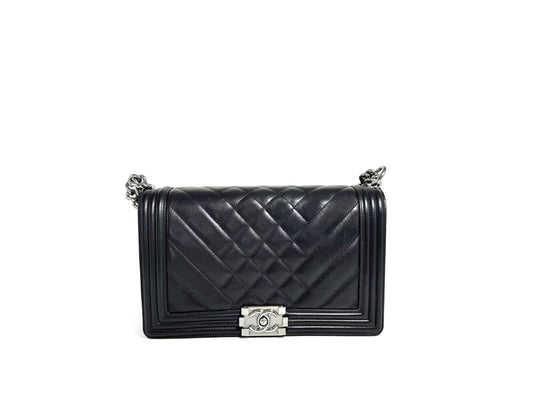 Chanel Boy Black Leboy Large