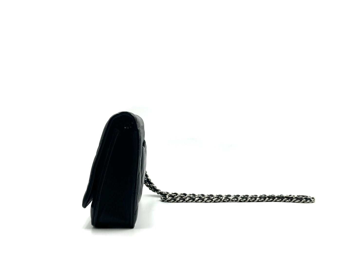 Chanel Wallet On Chain Lambskin Woc Black