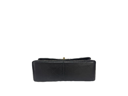 Chanel Jumbo Black Lambskin Classic Double Flap