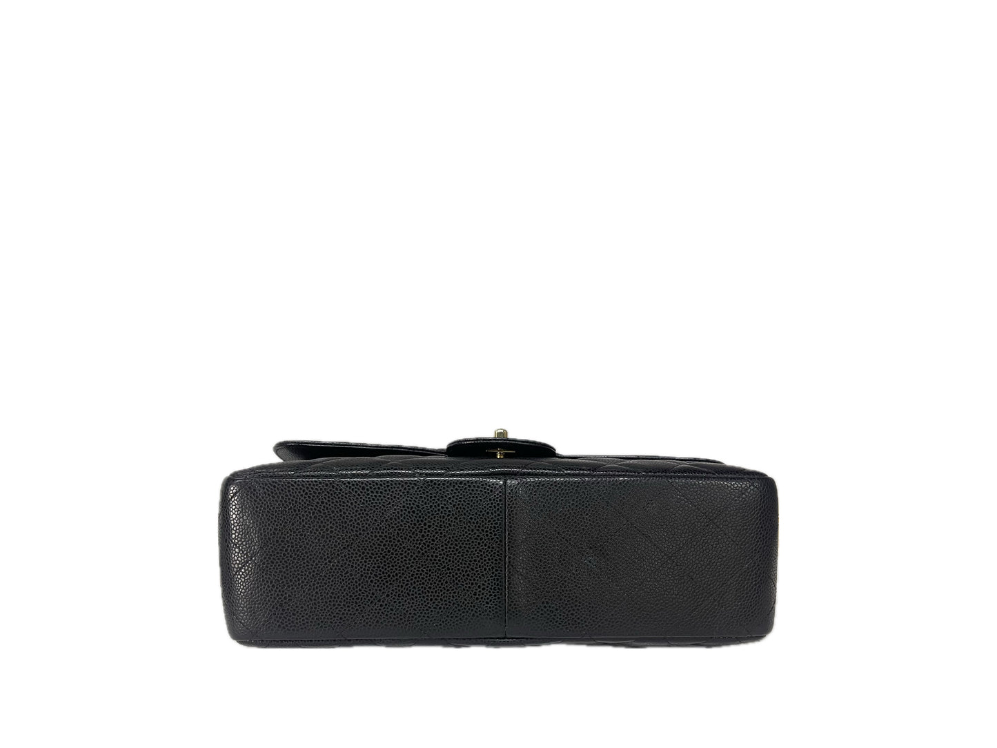 Chanel Jumbo Caviar Black Double Flap