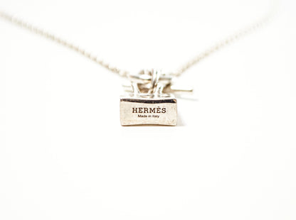 Hermes Silver Pendant