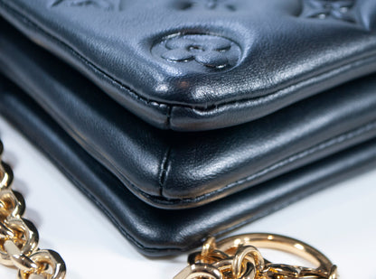 Louis Vuitton Pochette Coussin Black