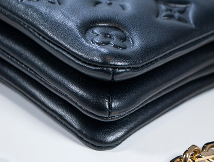 Louis Vuitton Pochette Coussin Black