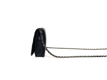 Chanel Caviar WOC Wallet on Chain Black