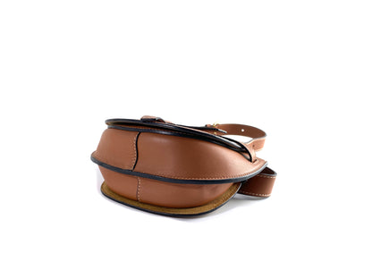 Loewe Gate Mini Crossbody Bag Dark Gold