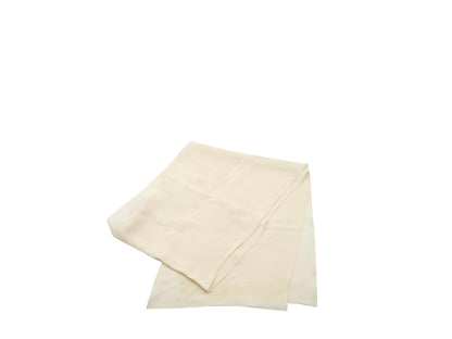 Chanel Silk Small Scarf Beige